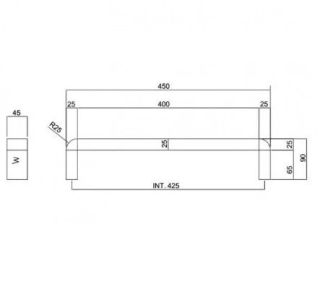 Полотенцесушитель электрический Margaroli Panorama 681 Switch Brushed Nickel BN 45 см брашированный никель